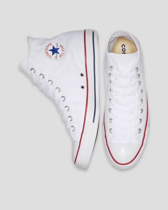 Chuck Taylor All Star Klasická Farba Vysoký Vrch Biely Converse