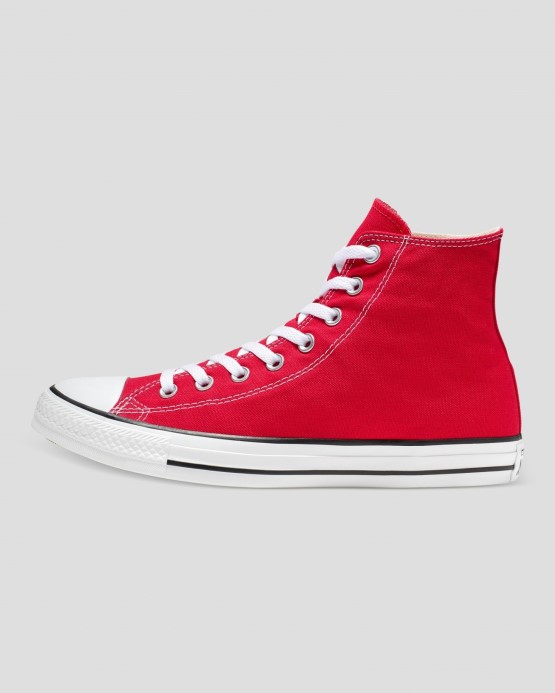 Chuck Taylor All Star Klasická Farba Vysoký Vrch Converse červený
