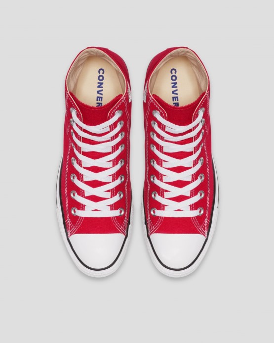 Chuck Taylor All Star Klasická Farba Vysoký Vrch Converse červený