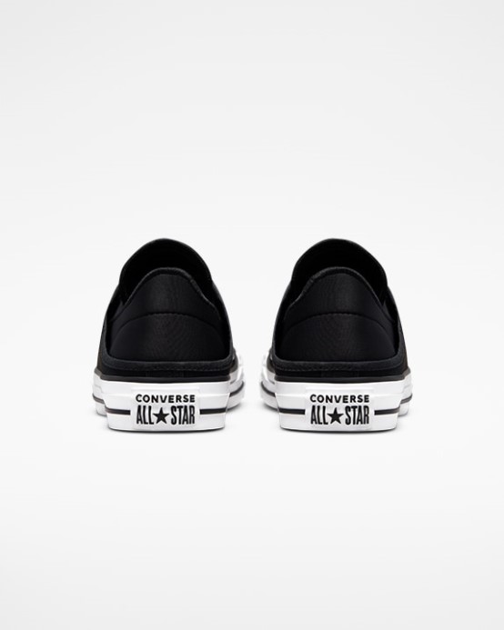 Chuck Taylor All Star Drvený Podpätok Nízky čierno/biely Converse