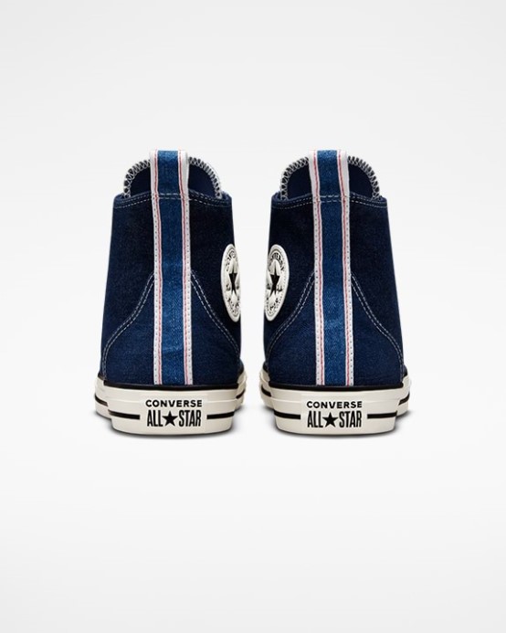 Blue/egret Chuck Taylor All Star Workwear Denim Vysoký Vrch Converse