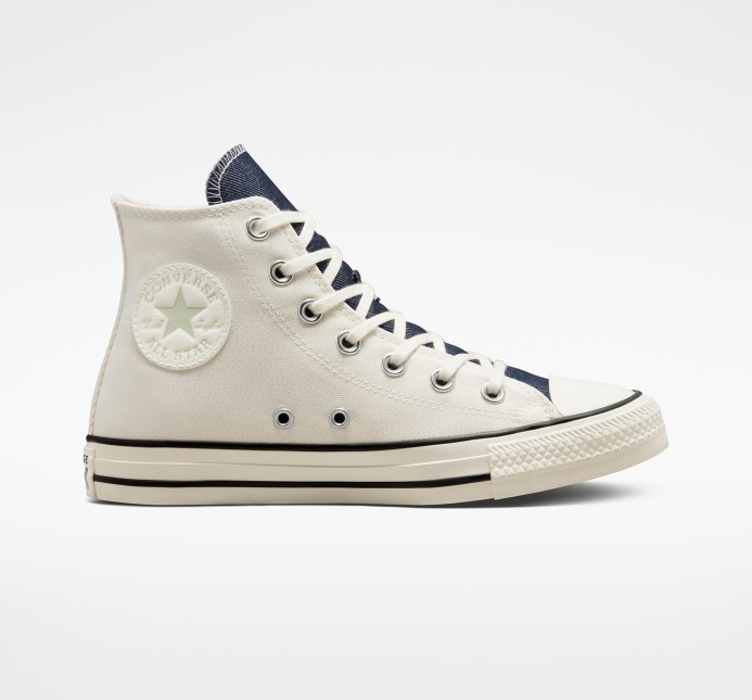 Egret/navy/summit Sage Converse Chuck Taylor All Star Denim Fashion Vysoký Top