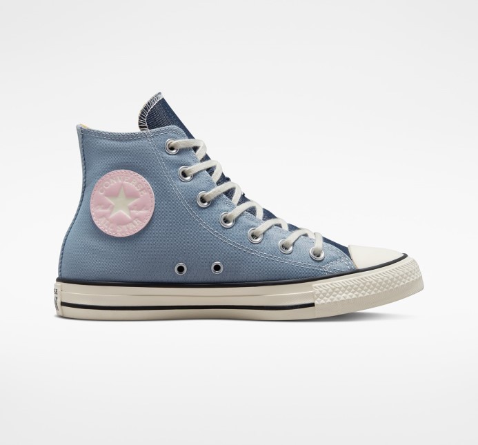 Converse Ocean Retreat/navy Chuck Taylor All Star Denim Fashion Vysoký Top