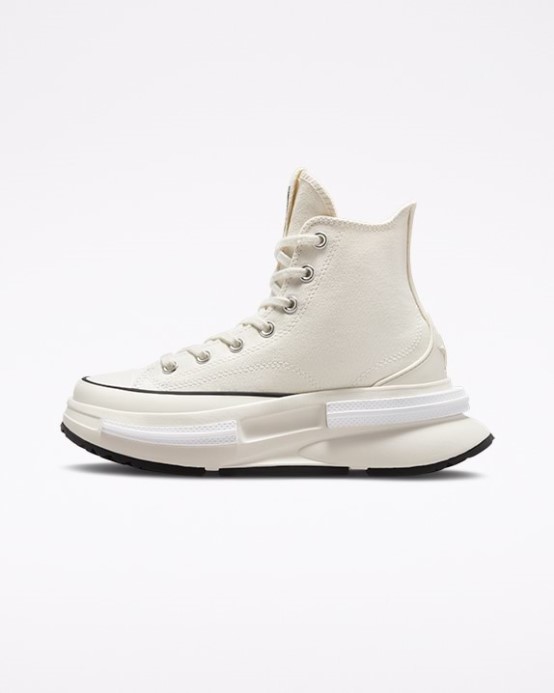 Egret/black/white Converse Run Star Legacy Cx Future Comfort Vysoký Top
