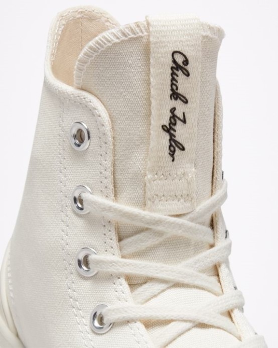 Egret/black/white Converse Run Star Legacy Cx Future Comfort Vysoký Top