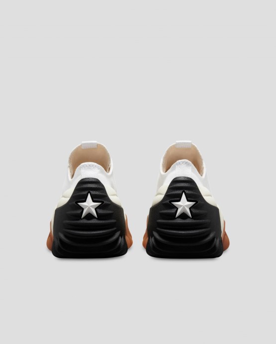 Converse White/black/egret Run Star Motion Plátno Platforma Low Top