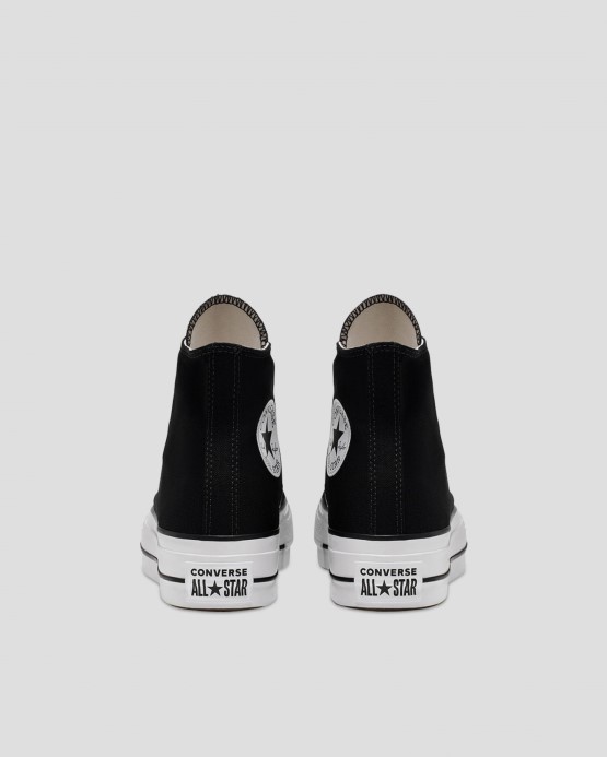 Converse Chuck Taylor All Star Canvas Lift High Top Black/white