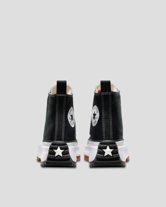 Run Star Hike Lugged High Top Converse Black/white/guma