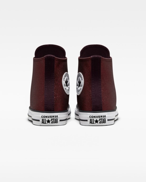 Converse Chuck Taylor All Star Forest Glam Vysoký Top čierna čerešňa/biela/meď