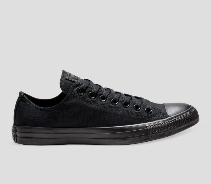 Chuck Taylor All Star Klasická Farba Nízky Vrch Converse čierny Mono
