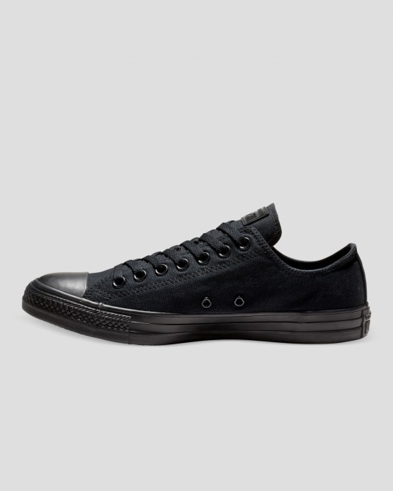 Chuck Taylor All Star Klasická Farba Nízky Vrch Converse čierny Mono