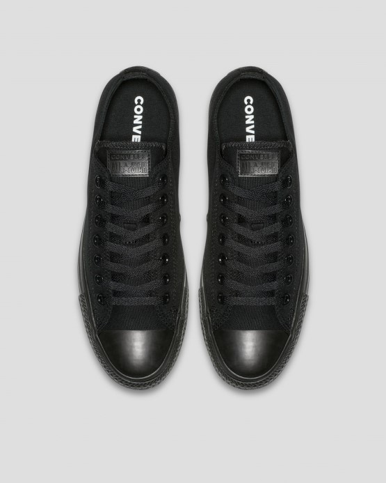 Chuck Taylor All Star Klasická Farba Nízky Vrch Converse čierny Mono