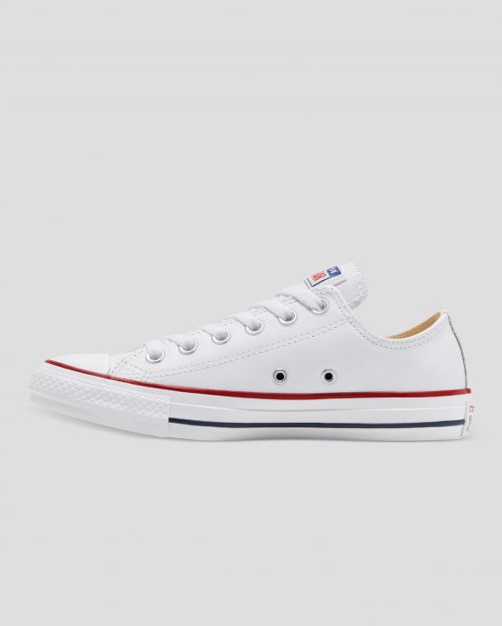 Converse Biely Skľučovadlo Taylor All Star Kožený Top