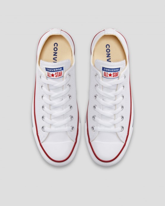 Converse Biely Skľučovadlo Taylor All Star Kožený Top