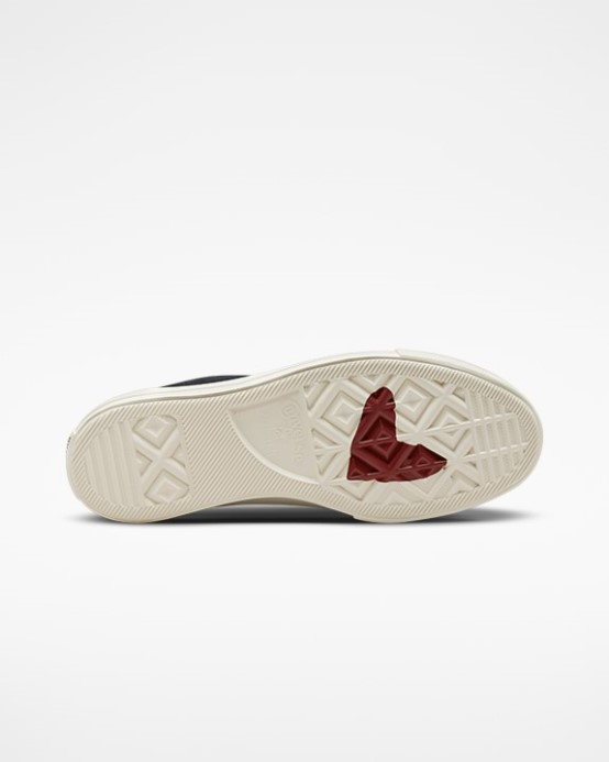 Black/egret/back Alley Brick Chuck Taylor All Star Lift Valentines Day High Top Converse