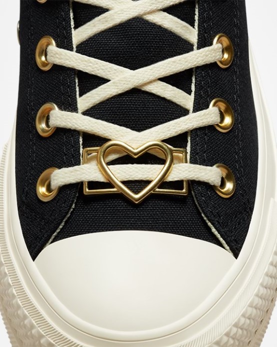 Black/egret/back Alley Brick Chuck Taylor All Star Lift Valentines Day High Top Converse
