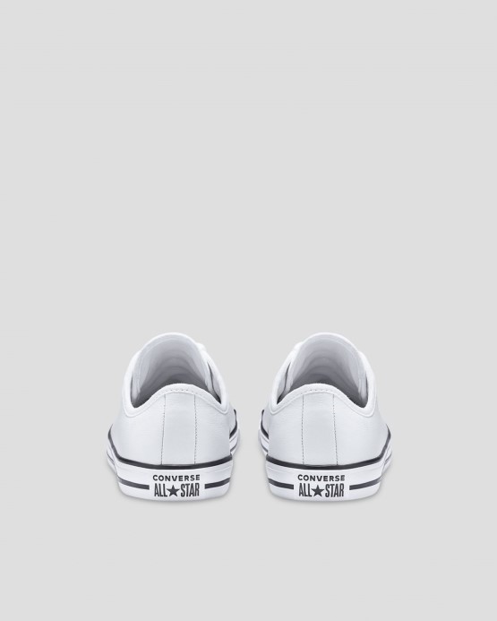 Chuck Taylor All Star Luxusná Koža Converse Biela/čierna