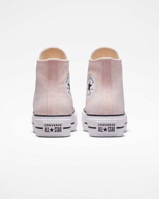 Converse Chuck Taylor All Star Lift Sezónna Farba Vysoká Top Desaťročná Ružová/biela/čierna