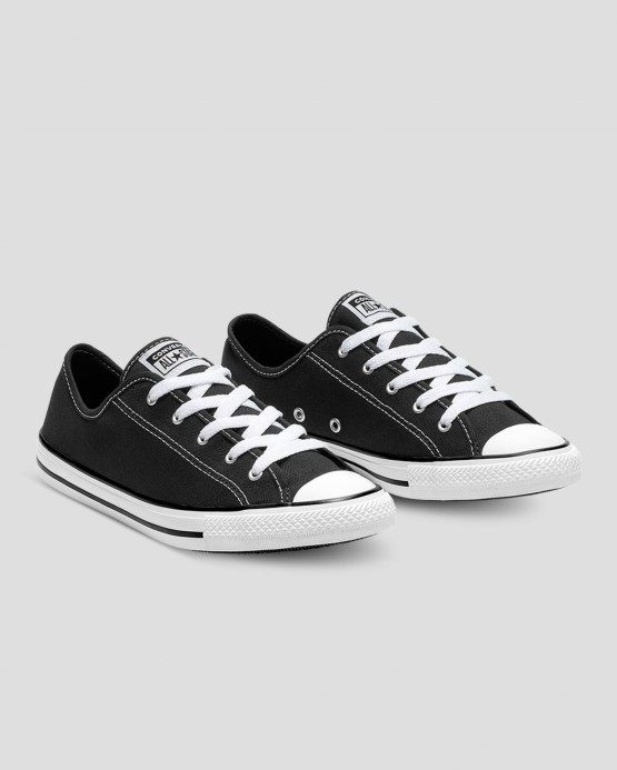 čierno/biele Skľučovadlo Taylor All Star Elegantné Základné Plátno Converse