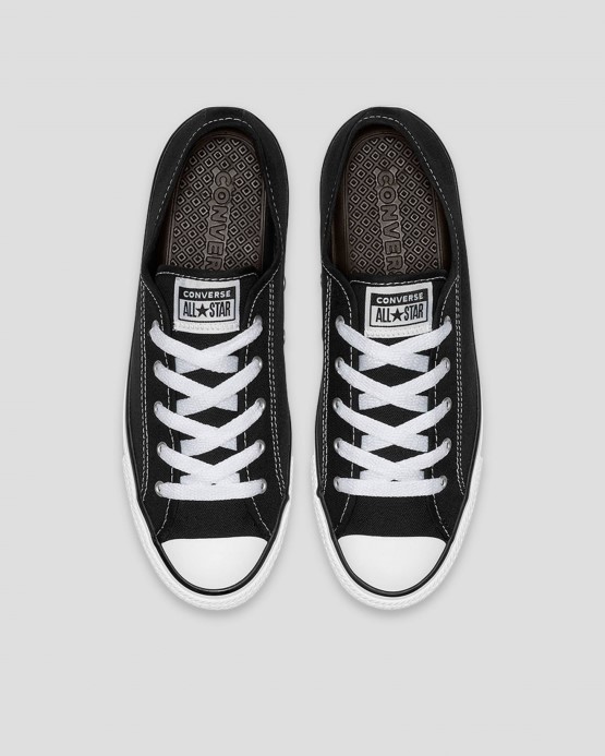 čierno/biele Skľučovadlo Taylor All Star Elegantné Základné Plátno Converse