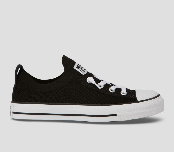 Converse čierna Skľučovadlo Taylor All Star Shoreline Knit Slip Low Top