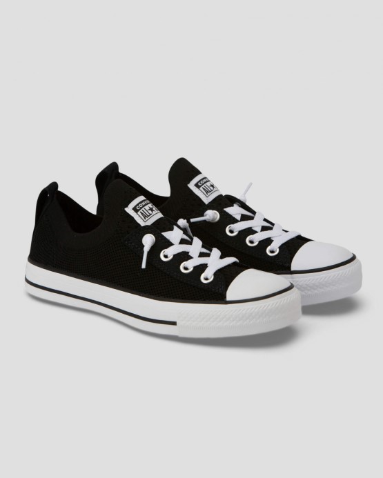 Converse čierna Skľučovadlo Taylor All Star Shoreline Knit Slip Low Top