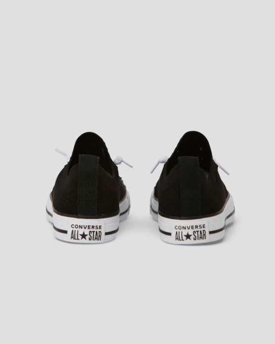 Converse čierna Skľučovadlo Taylor All Star Shoreline Knit Slip Low Top