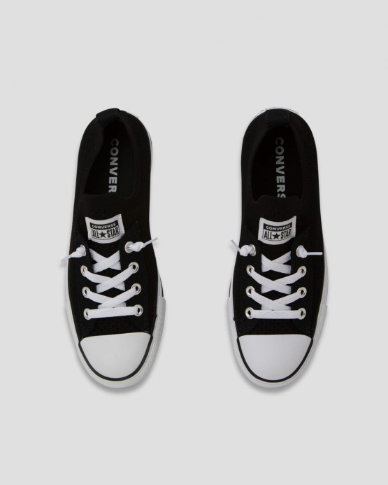 Converse čierna Skľučovadlo Taylor All Star Shoreline Knit Slip Low Top