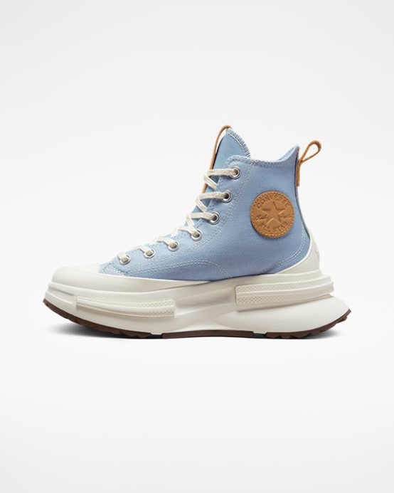 Run Star Legacy Cx Denim High Top Ocean Ustúpiť/egret/golden Tan Converse