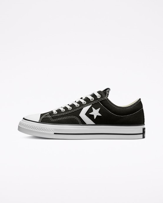 Hviezdny Hráč 76 Nízky Vrch Converse čierna/vintage Biela