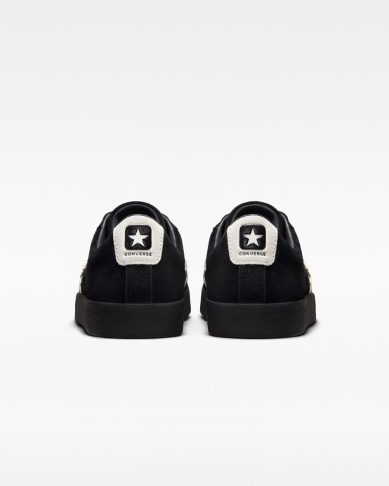 Black/egret Converse Pro Leather Vulc Pro Low Top