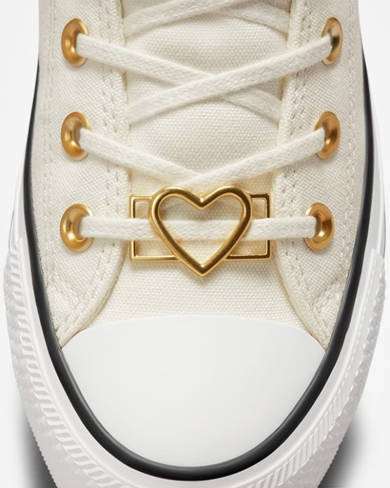 Converse Chuck Taylor All Star Valentines Day High Top Vintage White/white