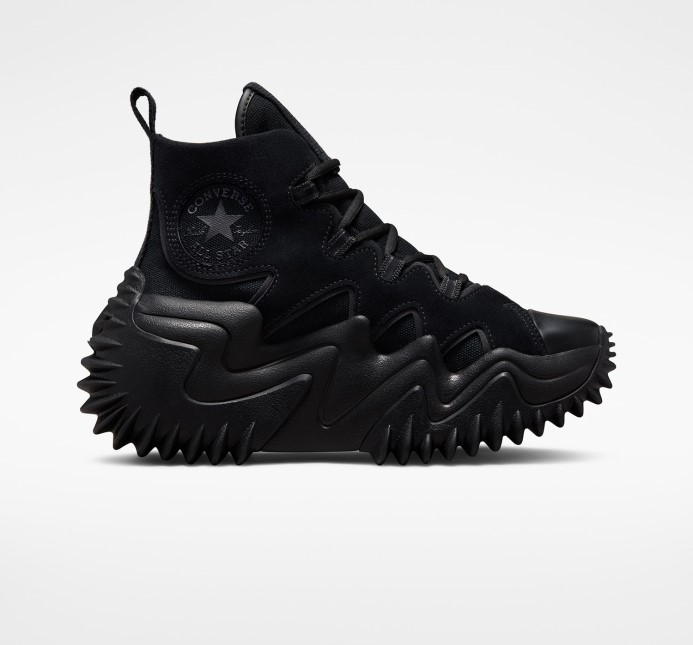 čierna Converse Beh Hviezda Motion Cx Vysoký Vrch Mono