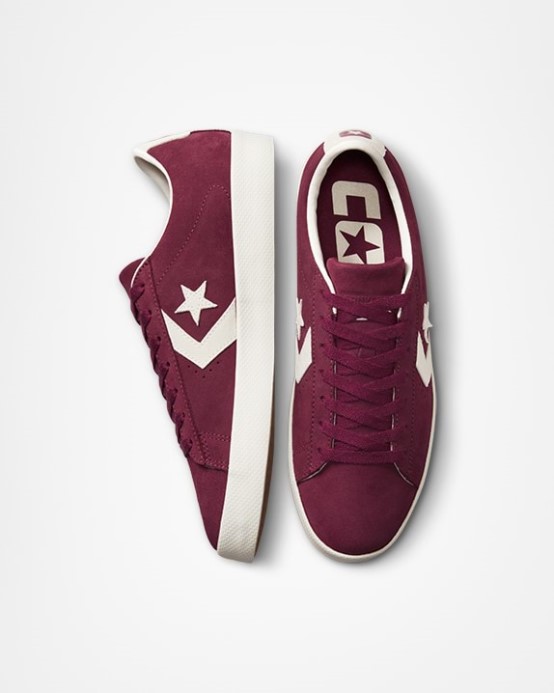Converse Pro Leather Vulc Pro Low Top Cherry Vision/egret