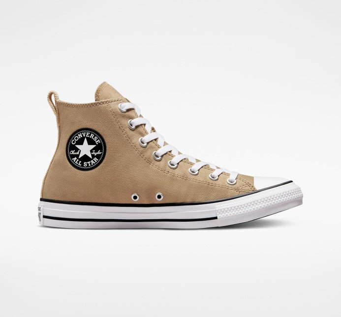 Nomad Khaki/ovsené Mlieko/čierna Chuck Taylor All Star Workwear Textúry Vysoký Vrch Converse