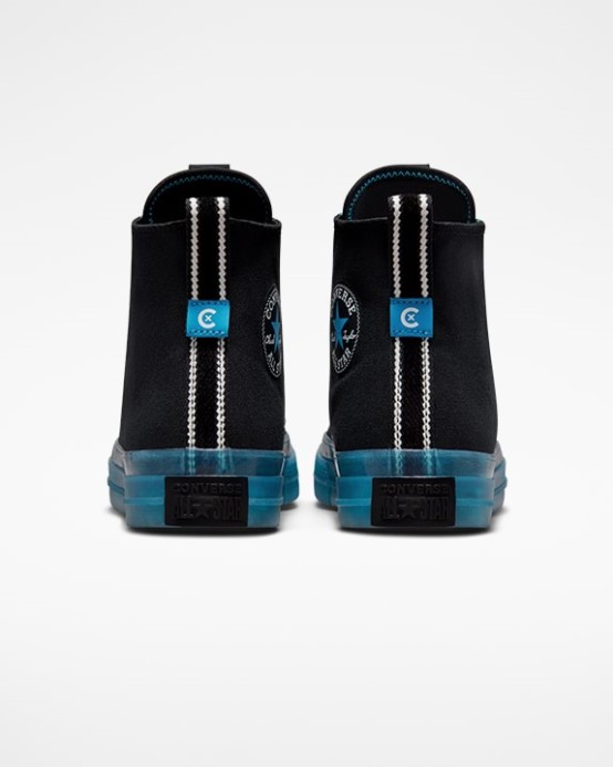 Black/dial Up Blue/white Converse Chuck Taylor All Star Cx Explore High Top