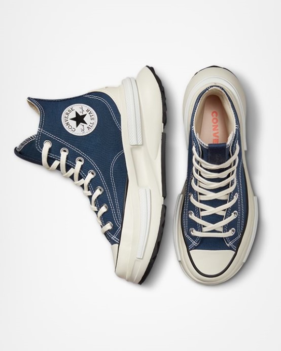 Converse Námornícka/čierna/egret Run Star Legacy Cx Sezónna Farba Vysoký Top