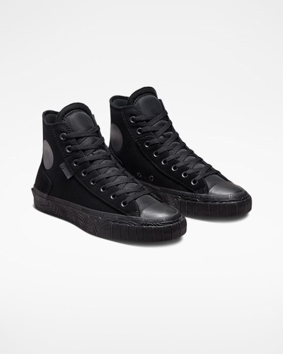Converse Black/nightfall Grey Chuck Taylor All Star Retro šport Vysoký Top