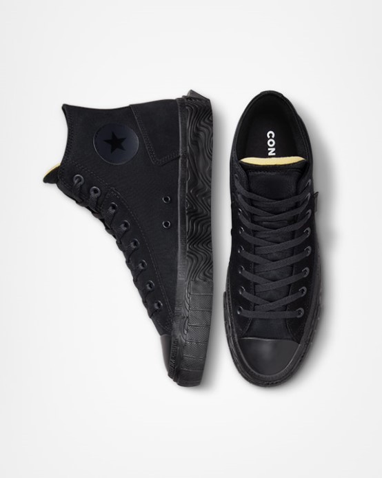 Converse Black/nightfall Grey Chuck Taylor All Star Retro šport Vysoký Top