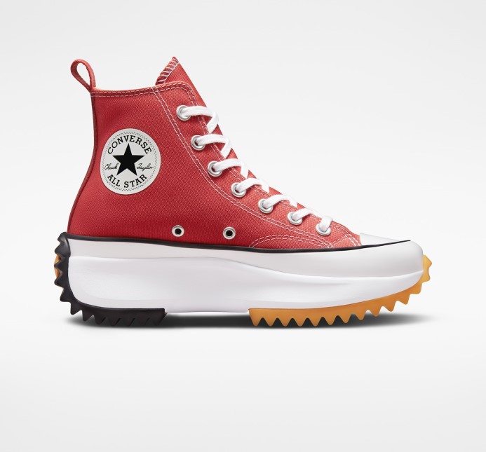 Rebarborový Koláč/biela/čierna Run Star Hike Sezónna Farba Vysoký Vrch Converse