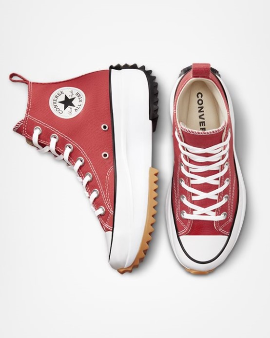 Rebarborový Koláč/biela/čierna Run Star Hike Sezónna Farba Vysoký Vrch Converse