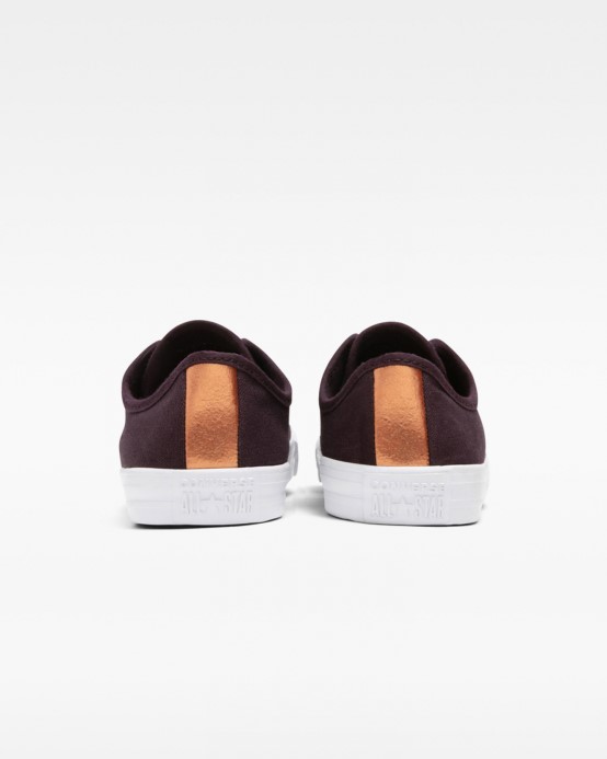 Chuck Taylor All Star Deinty Forest Glam Low Top čierna čerešňa/biela/meď Converse