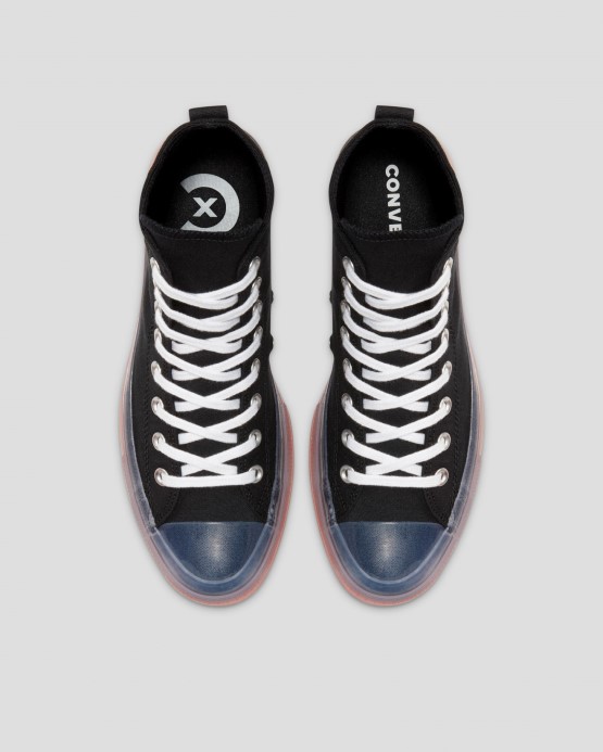 čierna/číra/divoké Mango Converse Skľučovadlo Taylor All Star Cx Vysoký Top