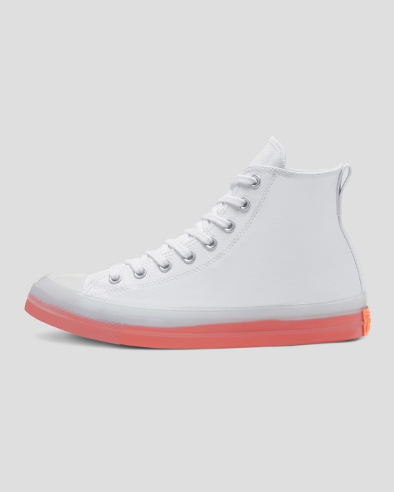 Converse Biela/číra/divoké Mango Skľučovadlo Taylor All Star Cx Vysoký Top