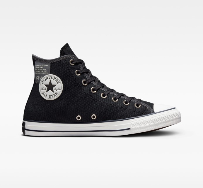 Converse Skľučovadlo Taylor All Star Future úžitkové Vysoké čierne/železo Sivo/biele