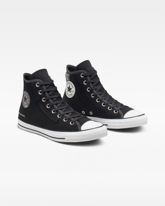 Converse Skľučovadlo Taylor All Star Future úžitkové Vysoké čierne/železo Sivo/biele