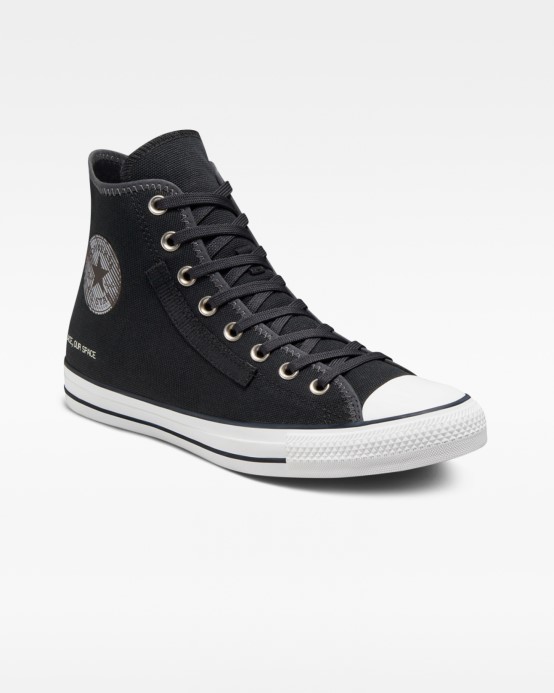 Converse Skľučovadlo Taylor All Star Future úžitkové Vysoké čierne/železo Sivo/biele