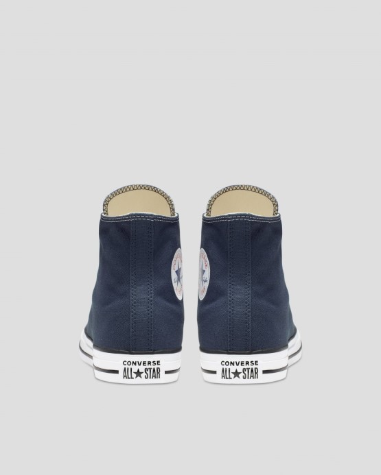 Modrá Converse Skľučovadlo Taylor All Star Klasická Farba Vysoký Top Námornícka
