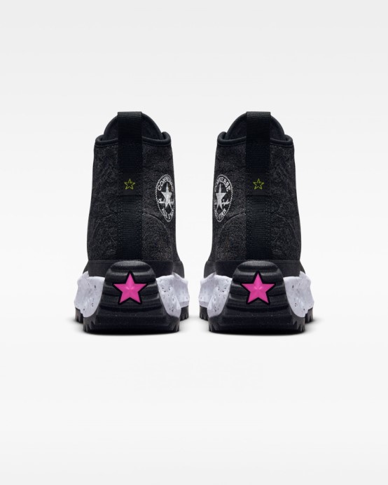 Beh Hviezda Túra Kráter Obnoviť šrot Punč Vysoký Vrch Converse čierna/aktívna Fuchsiová/biela