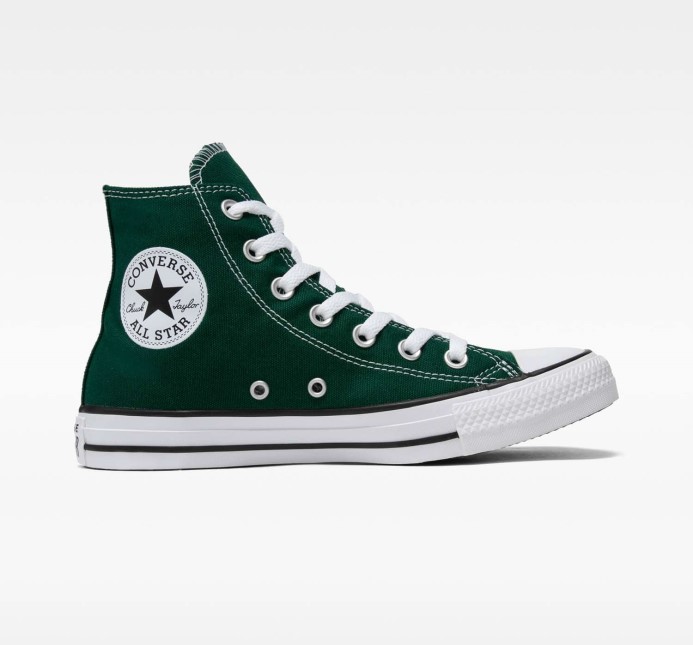 Polnočná ďatelina/biela/čierna Converse Chuck Taylor All Star Sezónna Farba Vysoký Top